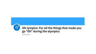 Ohlympics