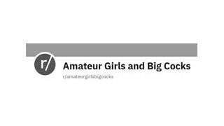 AmateurGirlsBigCocks