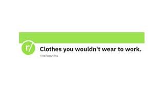 NSFW Outfits